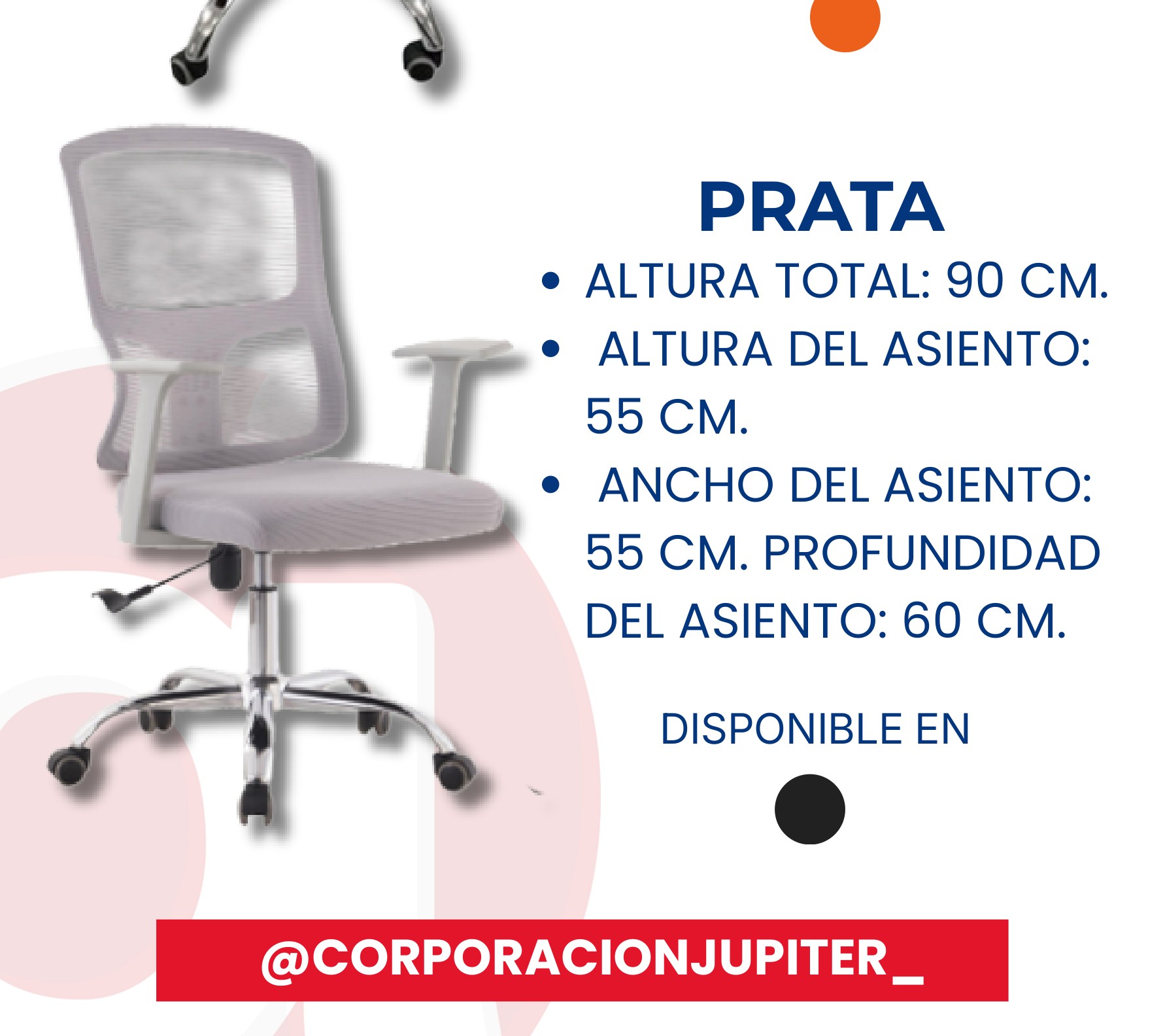 Silla Ejecutiva Prata