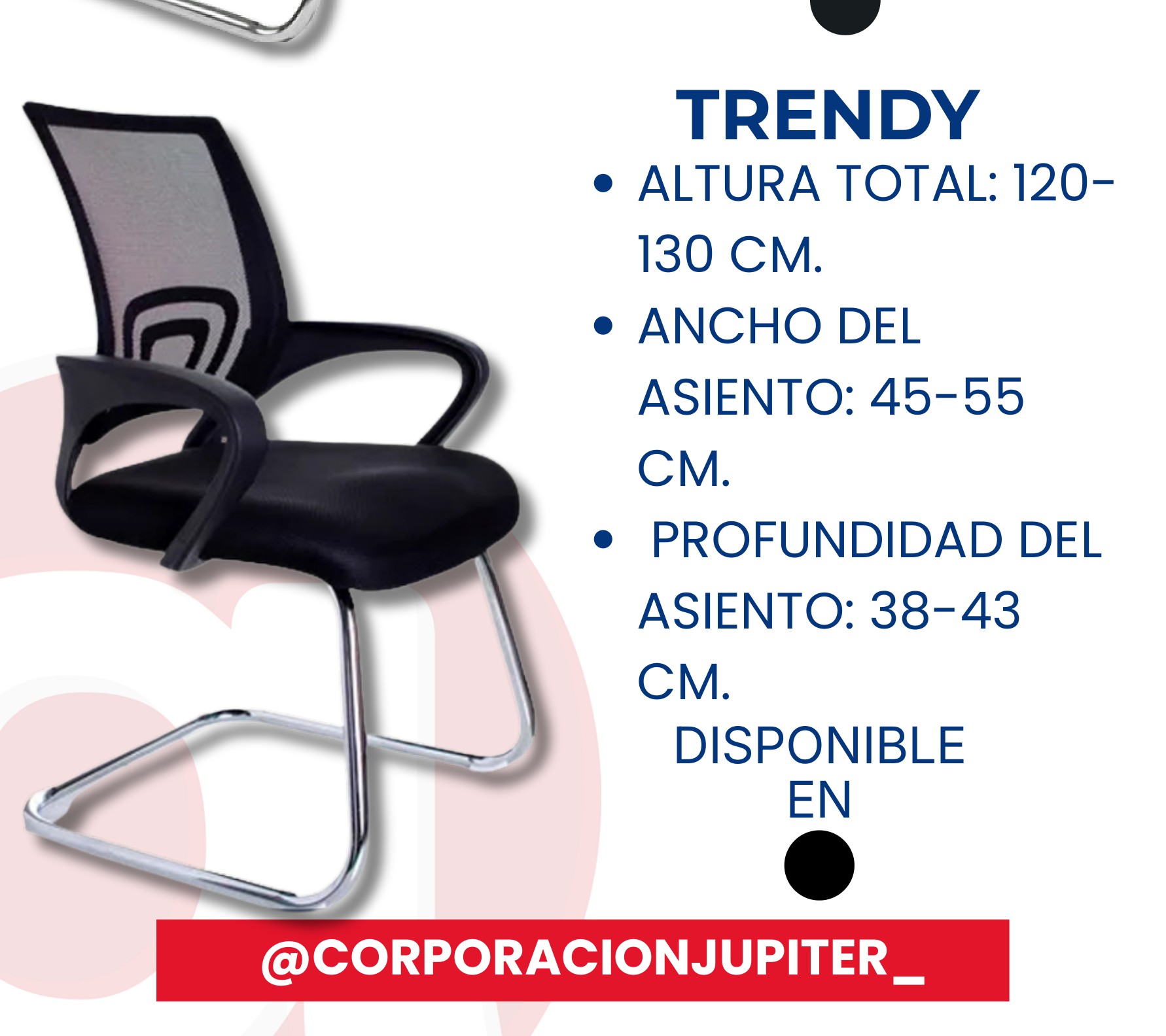 Silla Visitante Trendy