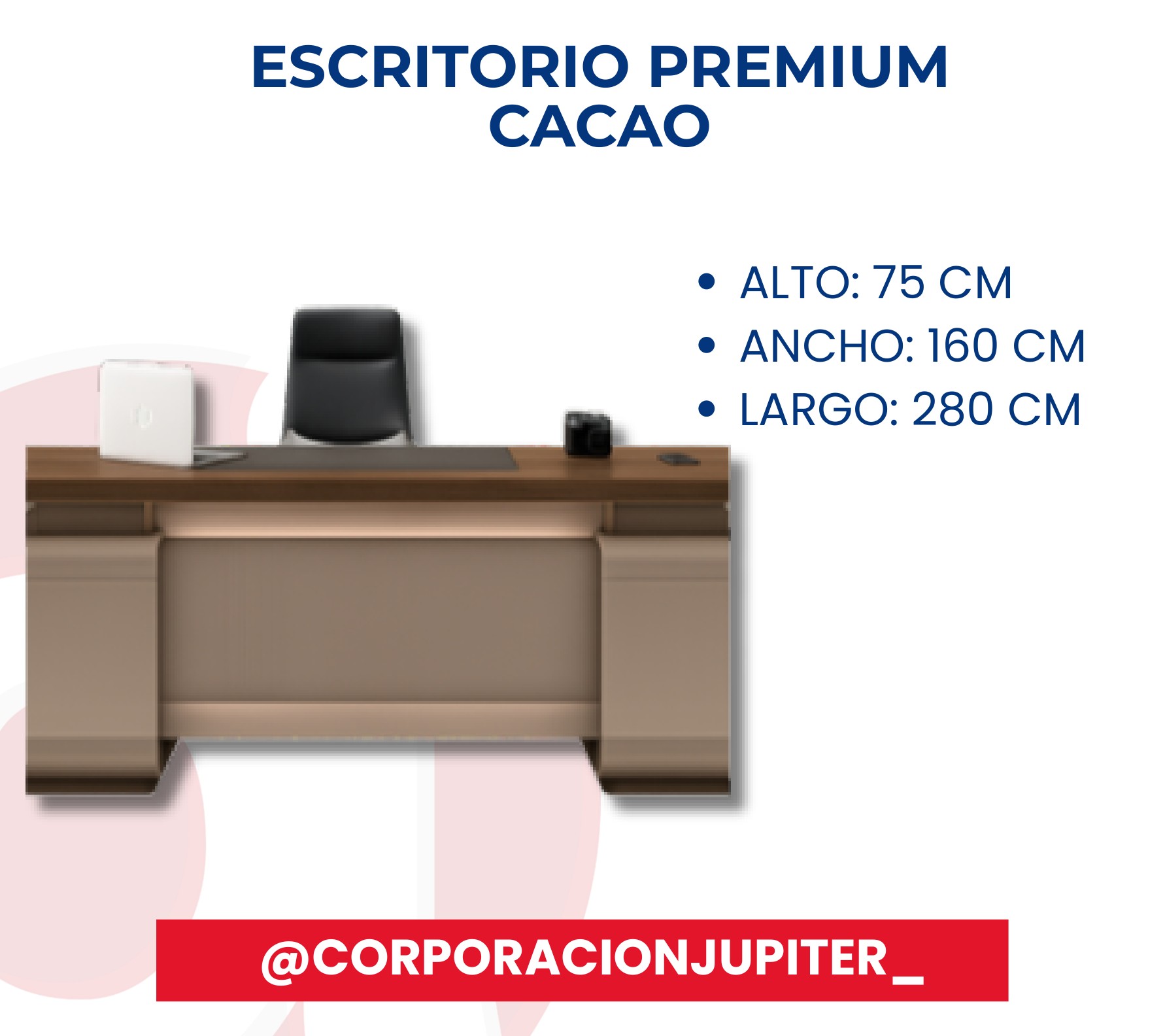 Escritorio Premium Cacao