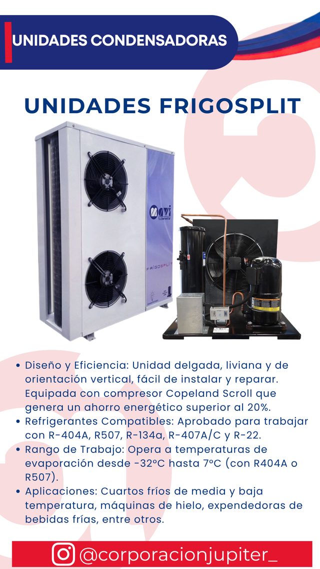 Unidades Frigosplit