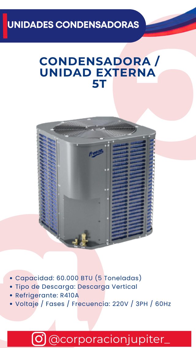 Condensadora / Unidad Externa 5T