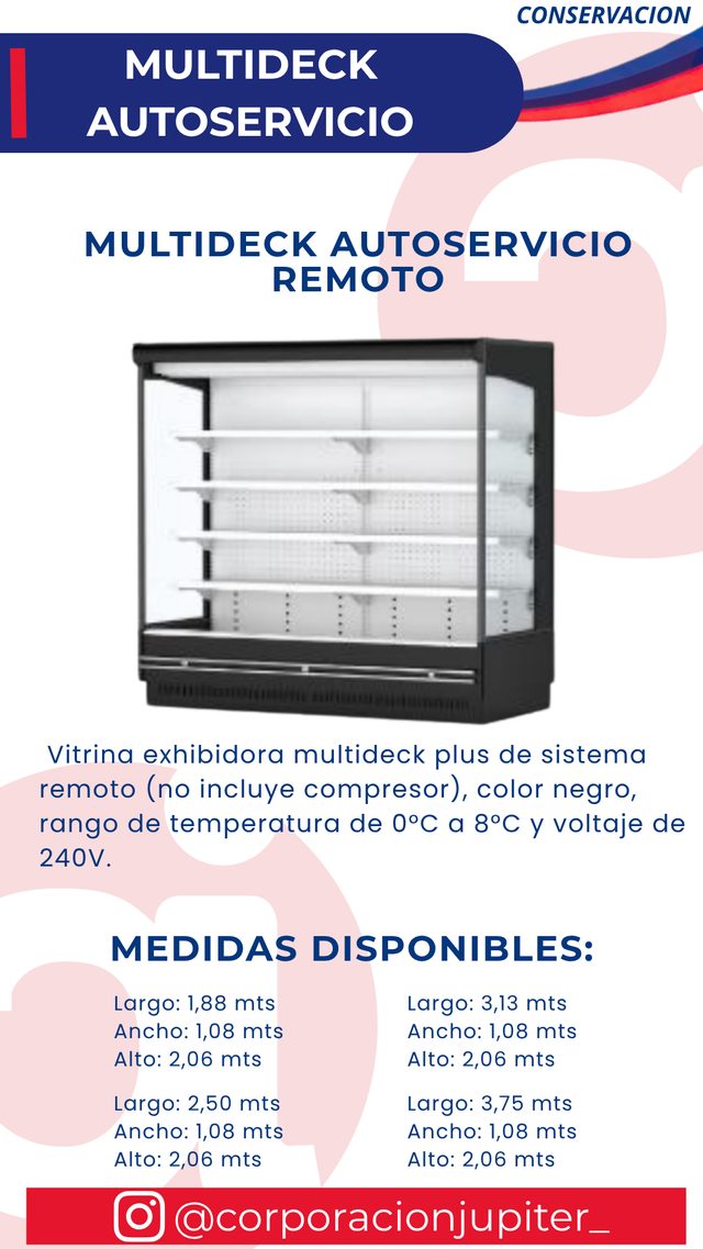 Multideck Autoservicio Remoto