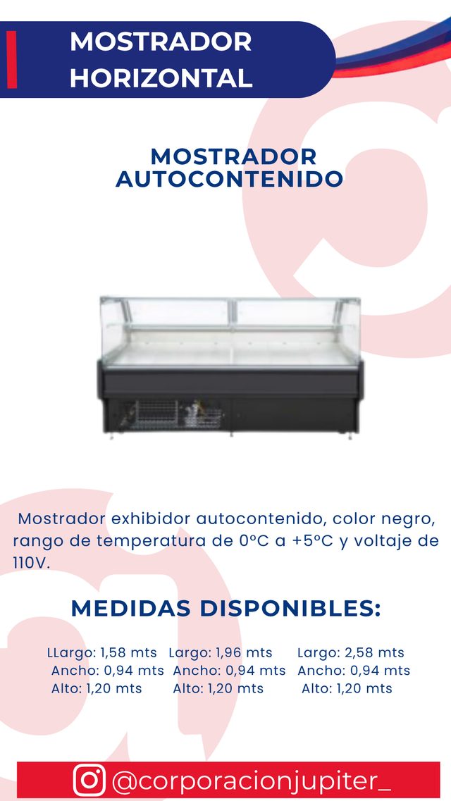 Mostrador Autocontenido